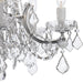 Crystorama 4476-CH-CL-S Maria Theresa Five Light Mini Chandelier Polished Chrome Alternate Image 2.jpg