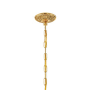 Crystorama 1005-PB-CL-MWP Traditional Crystal Five Light Chandelier Polished Brass Alternate Image 4.jpg
