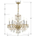 Crystorama 1005-PB-CL-SAQ Traditional Crystal Five Light Chandelier Polished Brass Alternate Image.jpg