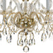 Crystorama 1005-PB-CL-SAQ Traditional Crystal Five Light Chandelier Polished Brass Alternate Image 4.jpg