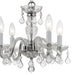 Crystorama 1064-CH-CL-S Traditional Crystal Four Light Mini Chandelier Polished Chrome Alternate Image.jpg