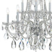 Crystorama 1110-CH-CL-MWP Traditional Crystal Ten Light Chandelier Polished Chrome Alternate Image 2.jpg