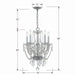 Crystorama 1129-CH-CL-MWP Traditional Crystal Five Light Mini Chandelier Polished Chrome Alternate Image 2.jpg