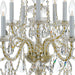 Crystorama 1130-PB-CL-MWP Traditional Crystal Ten Light Chandelier Polished Brass Alternate Image 2.jpg