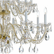 Crystorama 1139-PB-CL-MWP Traditional Crystal 16 Light Chandelier Polished Brass Alternate Image.jpg