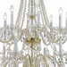 Crystorama 1139-PB-CL-SAQ Traditional Crystal 16 Light Chandelier Polished Brass Alternate Image 2.jpg
