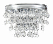 Crystorama 132-CH Calypso Two Light Wall Sconce Polished Chrome Alternate Image 2.jpg