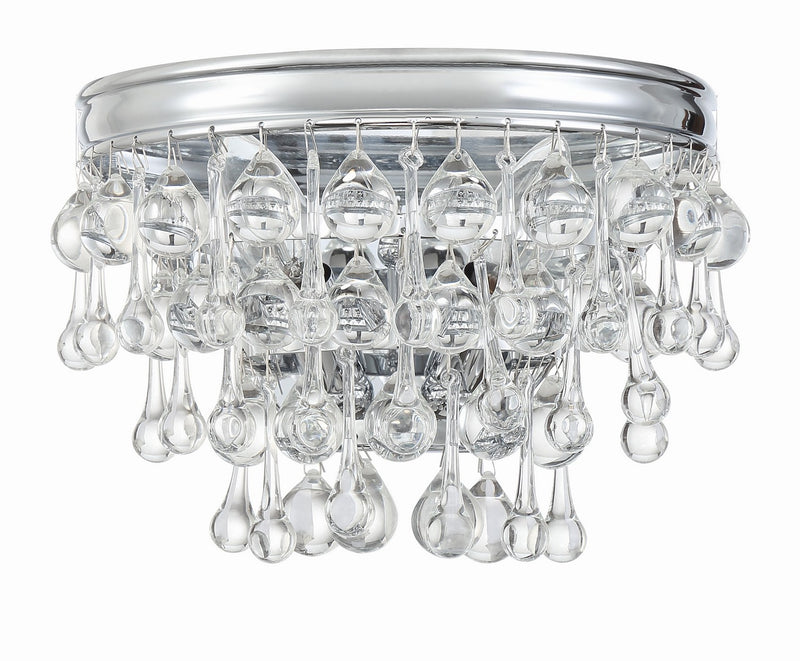 Crystorama 132-CH Calypso Two Light Wall Sconce Polished Chrome Alternate Image 2.jpg