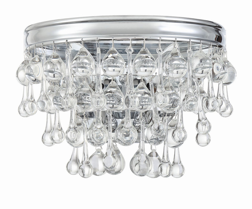 Crystorama 132-CH Calypso Two Light Wall Sconce Polished Chrome Main Image.jpg
