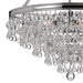 Crystorama 136-CH Calypso Six Light Chandelier Polished Chrome Alternate Image.jpg
