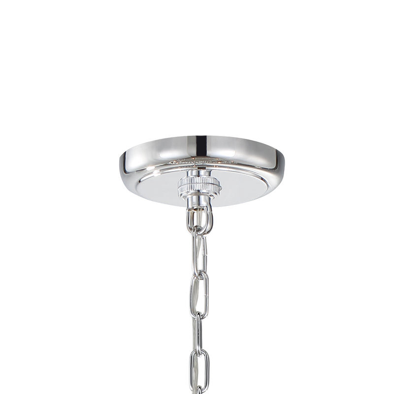 Crystorama 137-CH Calypso Eight Light Chandelier Polished Chrome Alternate Image 2.jpg