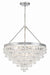 Crystorama 137-CH Calypso Eight Light Chandelier Polished Chrome Main Image.jpg