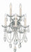 Crystorama 4425-CH-CL-SAQ Maria Theresa Five Light Wall Sconce Polished Chrome Main Image.jpg