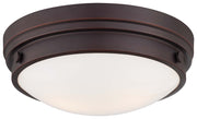 Minka-Lavery 823-167 Two Light Flush Mount, Lathan Bronze Main Image.jpg