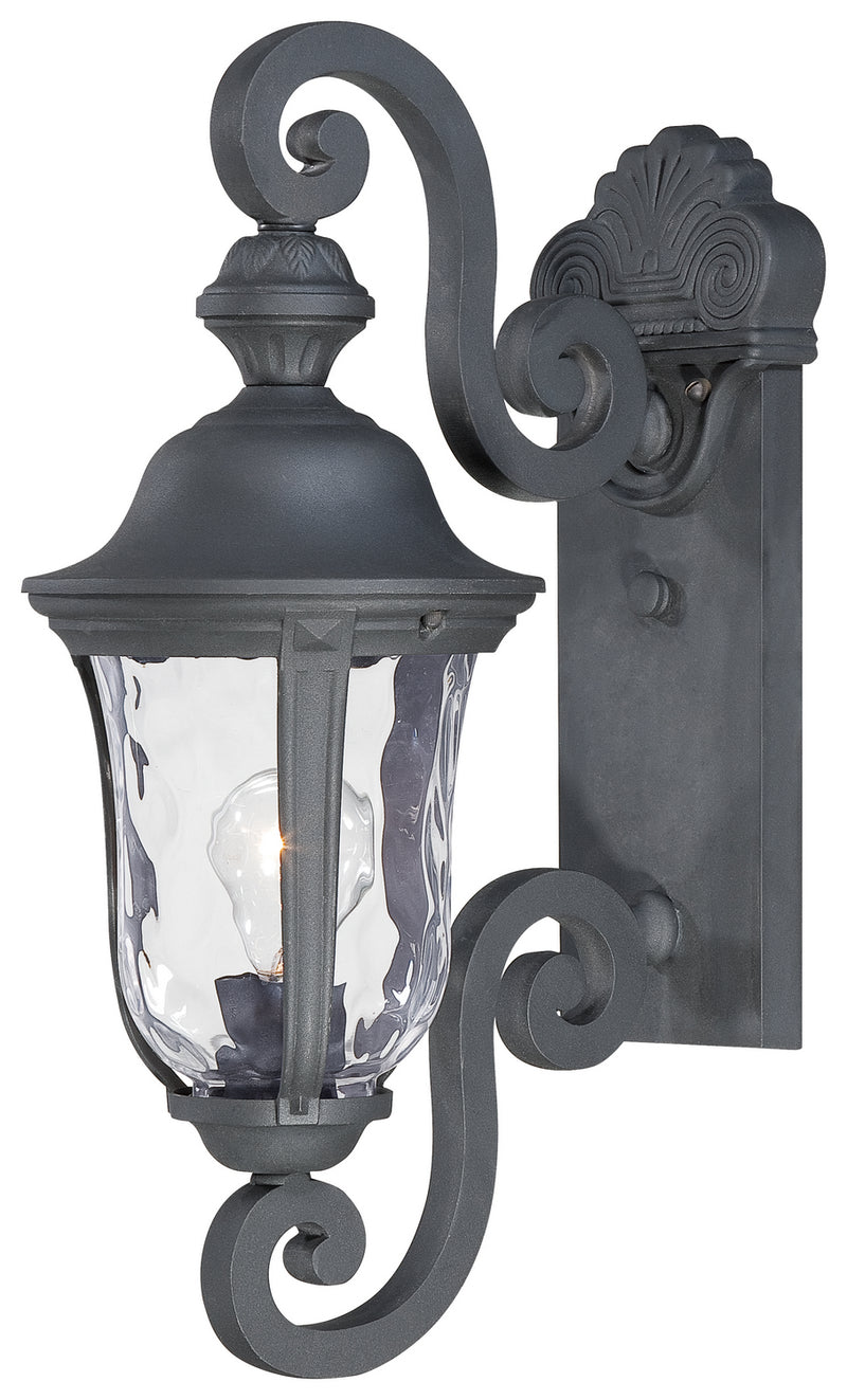 Minka-Lavery 8990-66 Ardmore One Light Outdoor Wall Mount, Coal Main Image.jpg