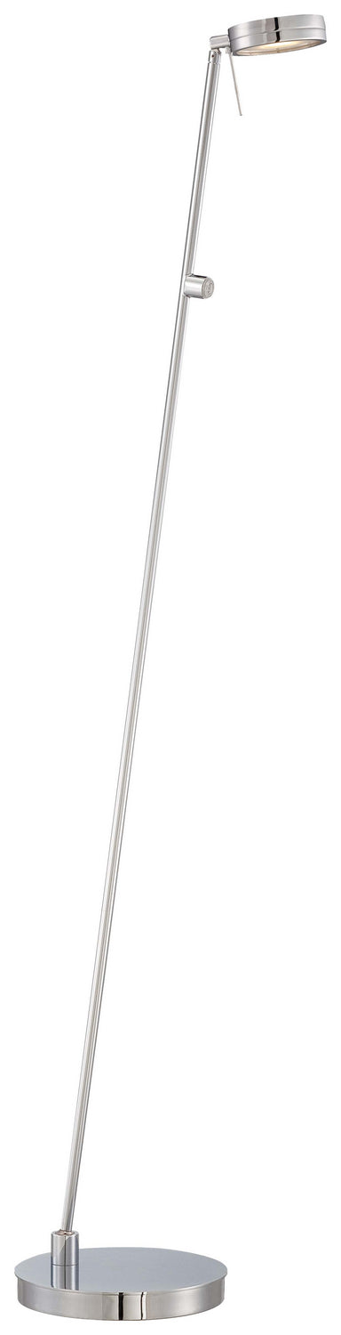 George Kovacs P4304-077 George's Reading Room LED Floor Lamp, Chrome Main Image.jpg