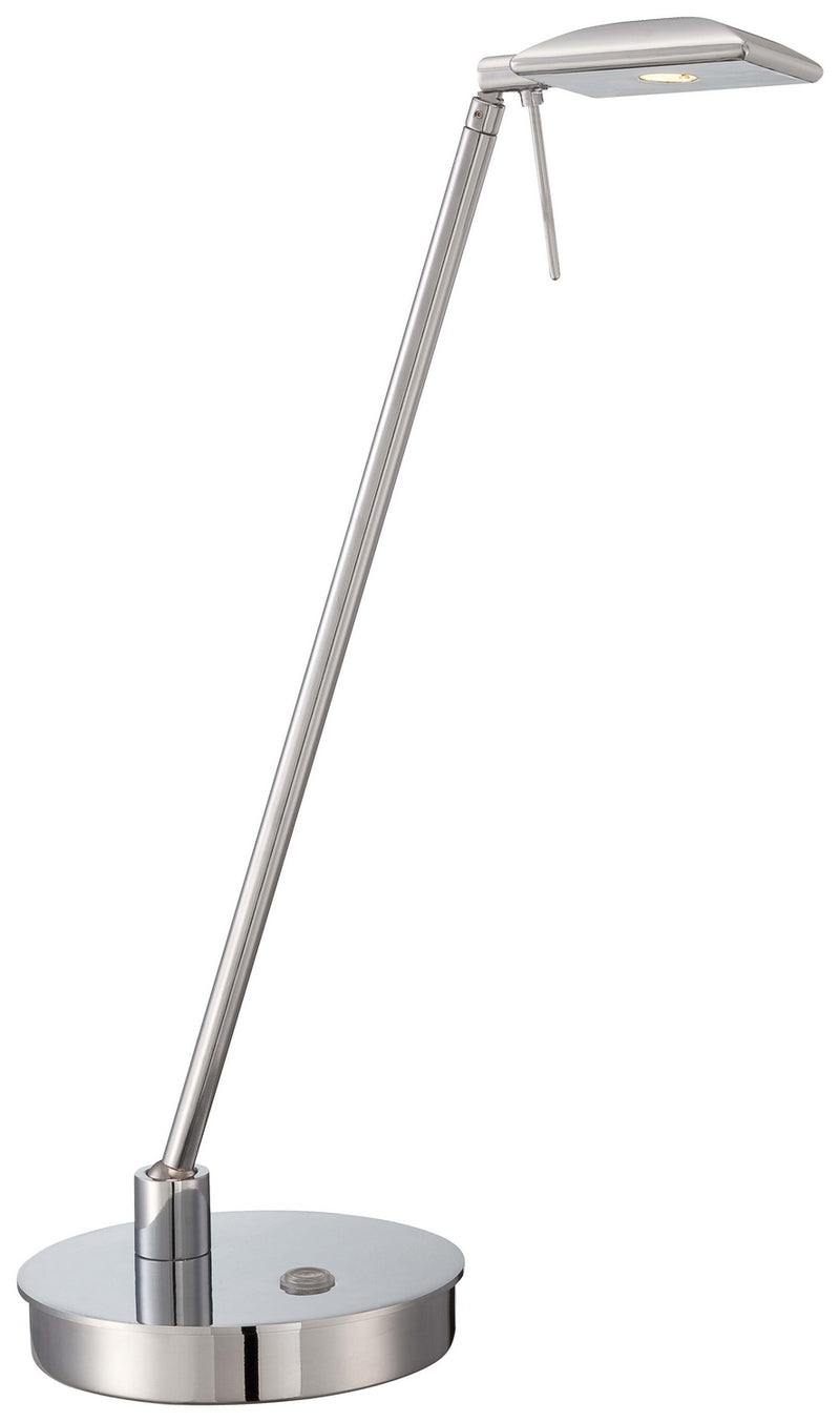 George Kovacs P4326-077 George's Reading Room LED Table Lamp, Chrome Main Image.jpg