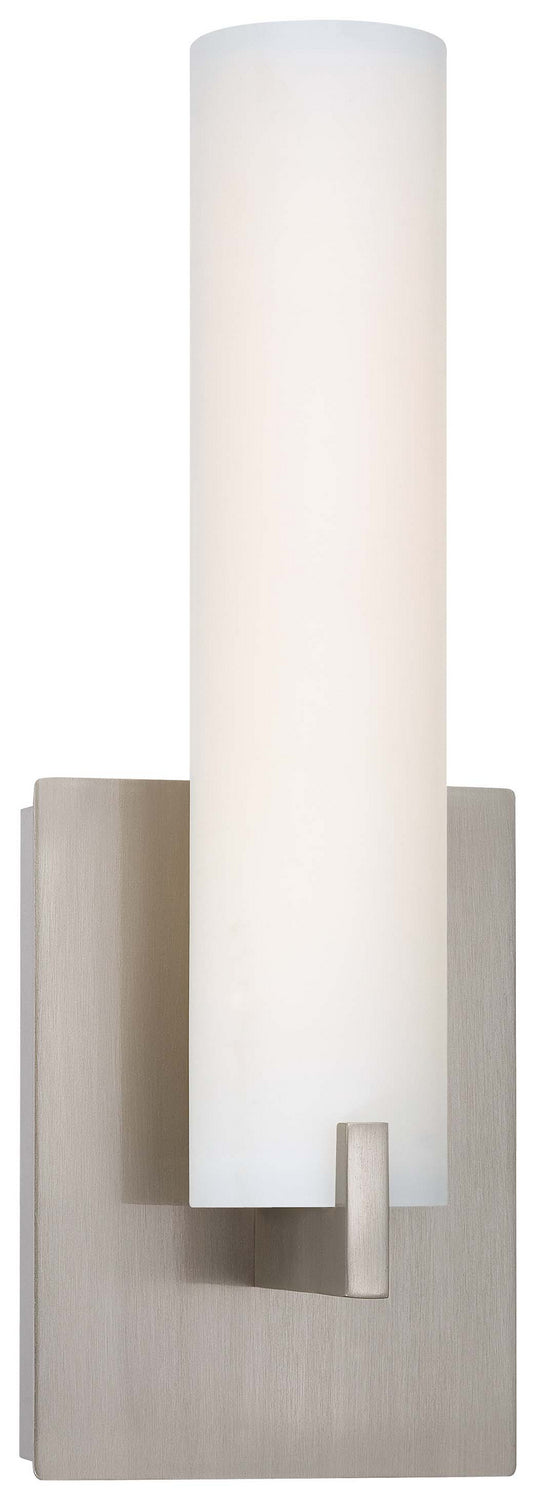 George Kovacs P5040-084-L Tube LED Wall Sconce, Brushed Nickel Main Image.jpg