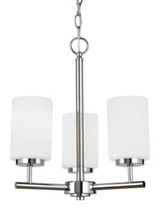 Generation Lighting 31160-05 Oslo Three Light Chandelier, Chrome Main Image.jpg