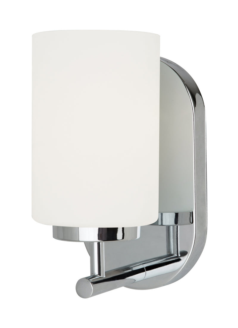 Generation Lighting 41160-05 Oslo One Light Wall / Bath Sconce, Chrome Main Image.jpg