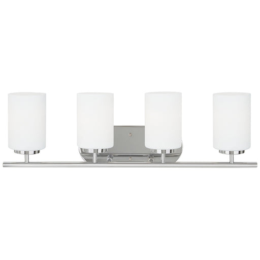 Generation Lighting 41163-05 Oslo Four Light Wall / Bath, Chrome Main Image.jpg