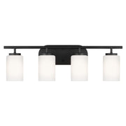 Generation Lighting 41163-112 Oslo Four Light Wall/ Bath, Midnight Black Main Image.jpg