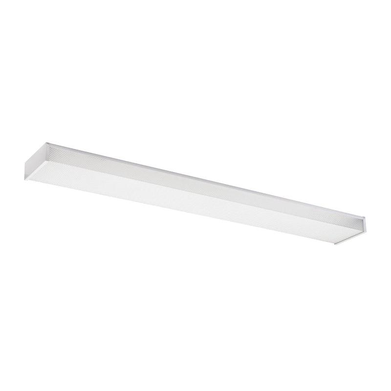Generation Lighting 59132LE-15 Drop Lens Fluorescent Two Light Flush Mount, White Main Image.jpg