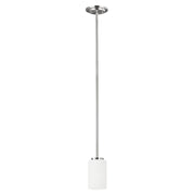 Generation Lighting 61160-05 Oslo One Light Mini-Pendant, Chrome Main Image.jpg