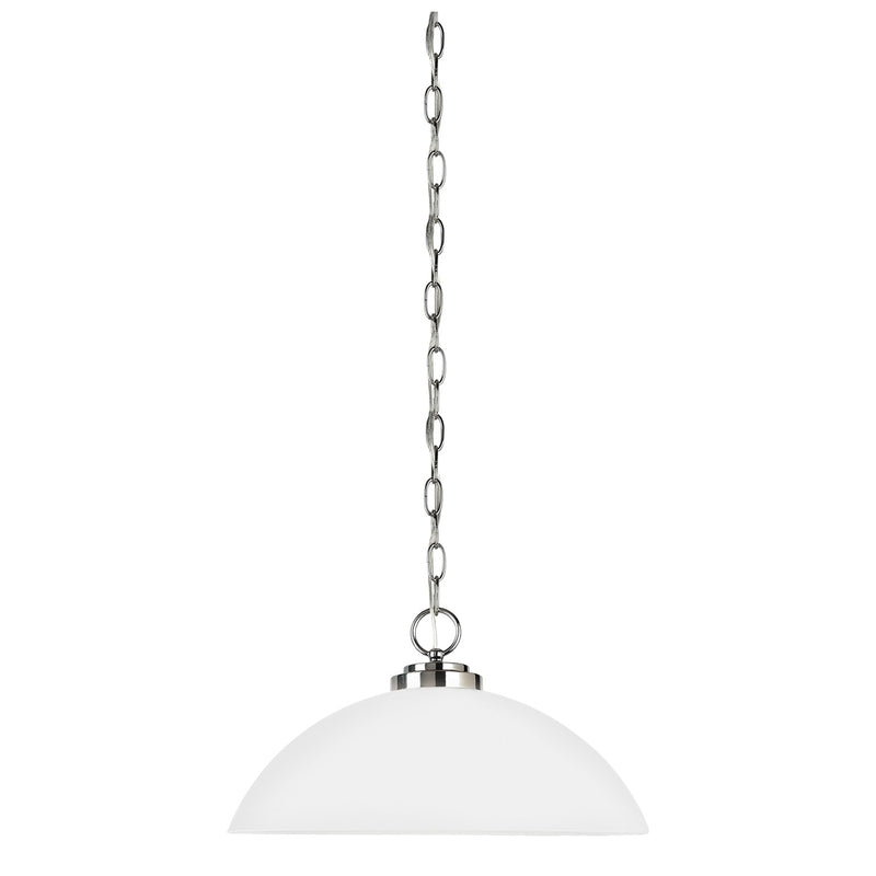 Generation Lighting 65160-05 Oslo One Light Pendant, Chrome Main Image.jpg