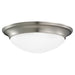 Generation Lighting 75434-962 Nash One Light Flush Mount, Brushed Nickel Main Image.jpg