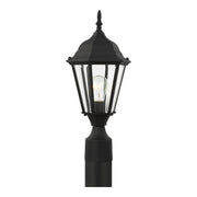 Generation Lighting 82938-12 Bakersville One Light Outdoor Post Lantern, Black Alternate Image.jpg