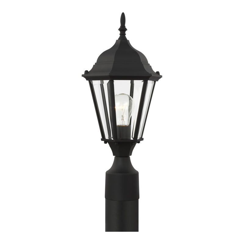 Generation Lighting 82938-12 Bakersville One Light Outdoor Post Lantern, Black Alternate Image.jpg