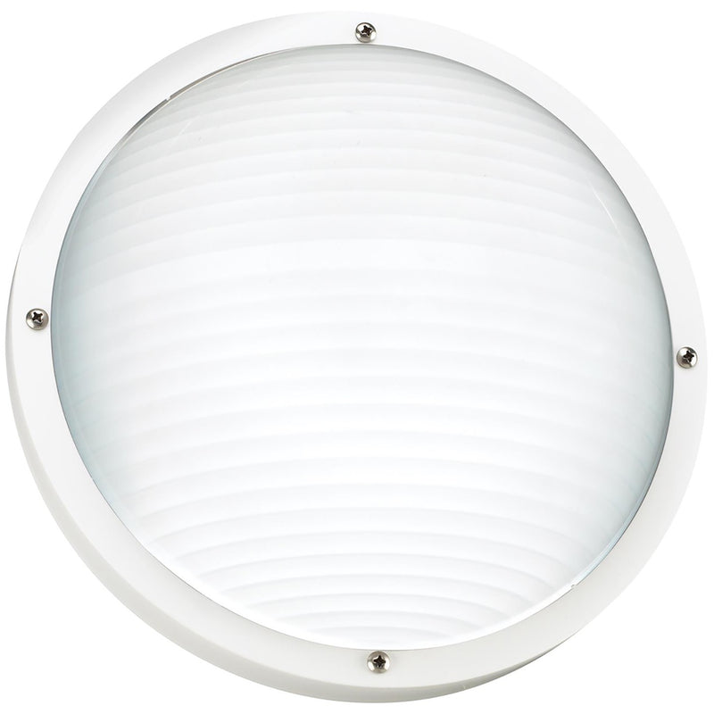 Generation Lighting 83057-15 Bayside One Light Outdoor Wall / Ceiling Mount, White Main Image.jpg