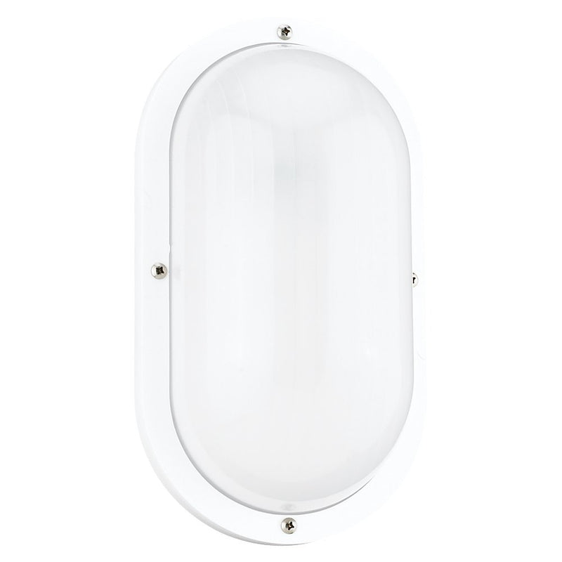Generation Lighting 8335-15 Bayside One Light Outdoor Wall Lantern, White Main Image.jpg