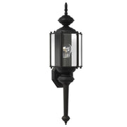 Generation Lighting 8510-12 Classico One Light Outdoor Wall Lantern, Black Main Image.jpg