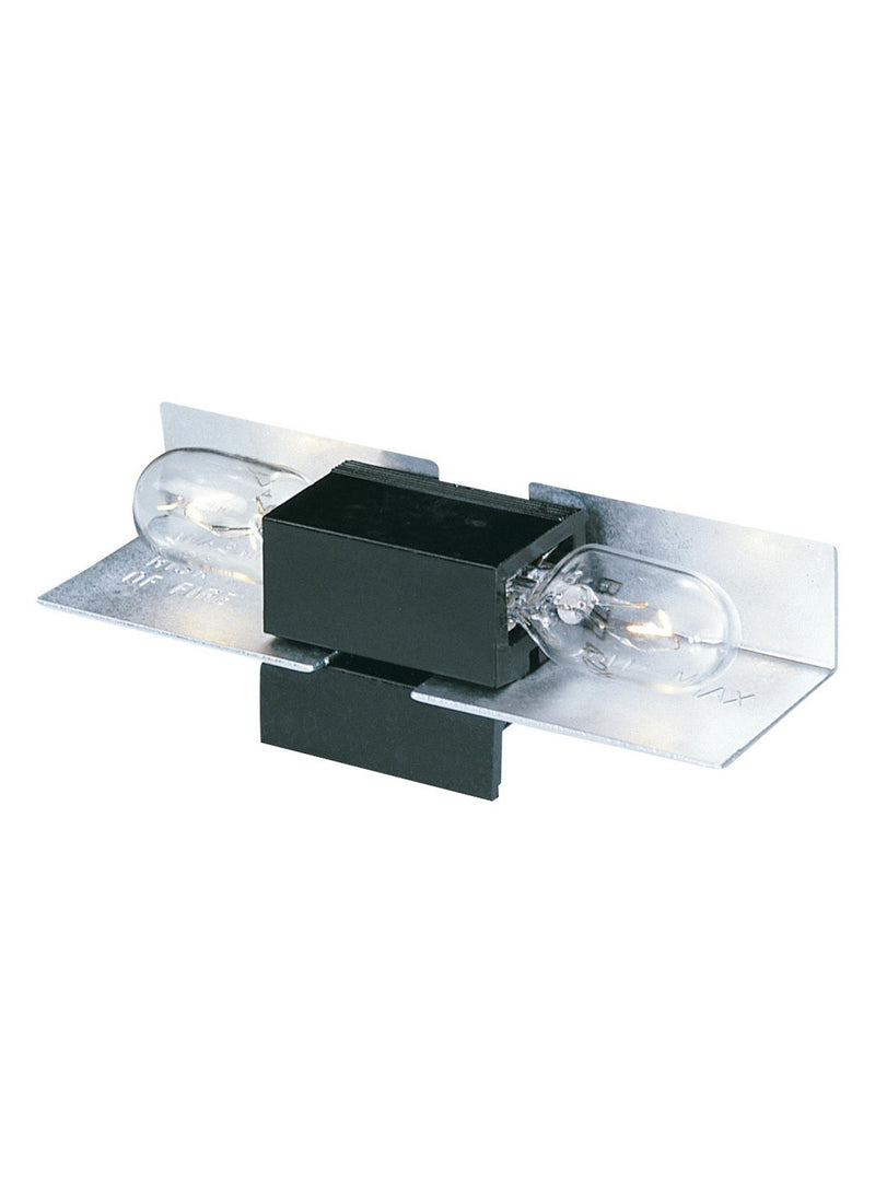 Generation Lighting 9428-12 Lx Wedge Base Lamp holders Wedge Base Lamp Holder, Black Main Image.jpg
