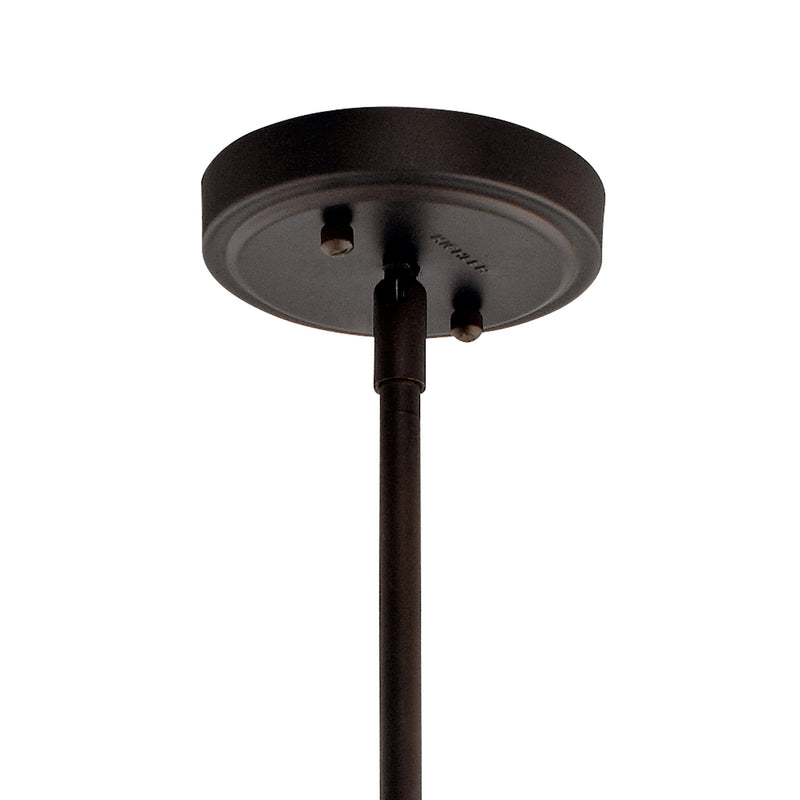 Kichler 42046OZ One Light Pendant, Olde Bronze (2)