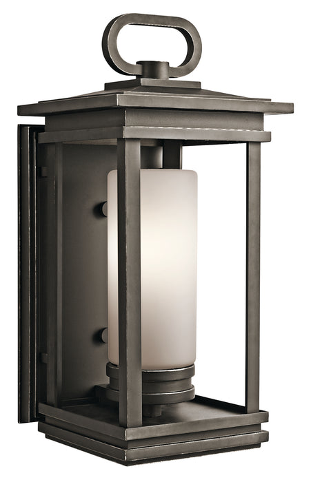 Kichler 49476RZ South Hope One Light Outdoor Wall Mount, Rubbed Bronze Main Image.jpg