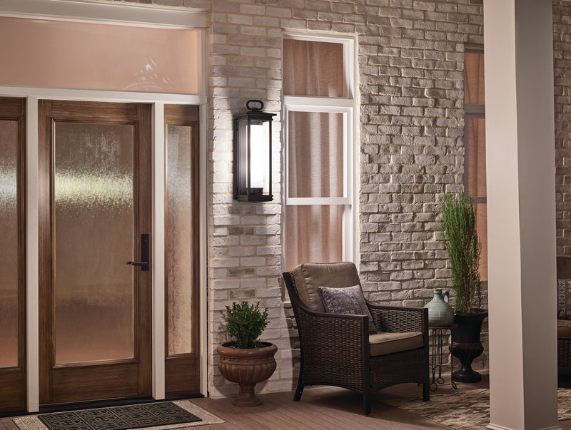 Kichler 49478RZ One Light Outdoor Post Mount, Rubbed Bronze (3)