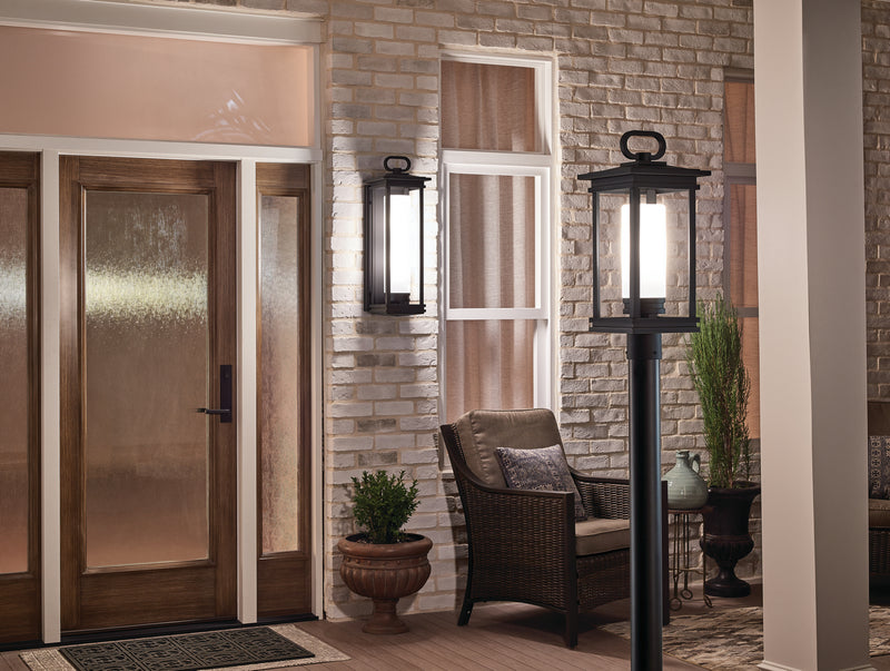 Kichler 49478RZ One Light Outdoor Post Mount, Rubbed Bronze (5)