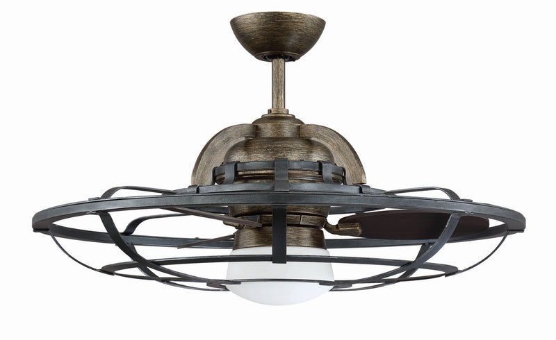 Savoy House 26-9536-FD-196 LED Fan D'Lier, Reclaimed Wood (2)