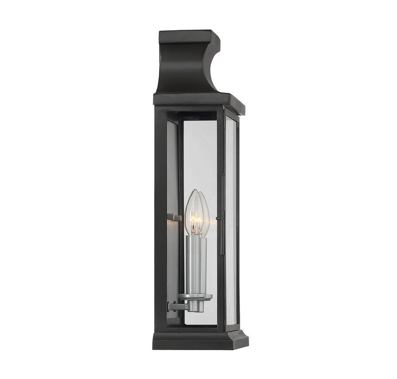 Savoy House 5-5911-BK Two Light Wall Lantern, Black (5)