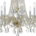 Crystorama 1138-PB-CL-S Traditional Crystal Eight Light Chandelier Polished Brass Alternate Image 2.jpg