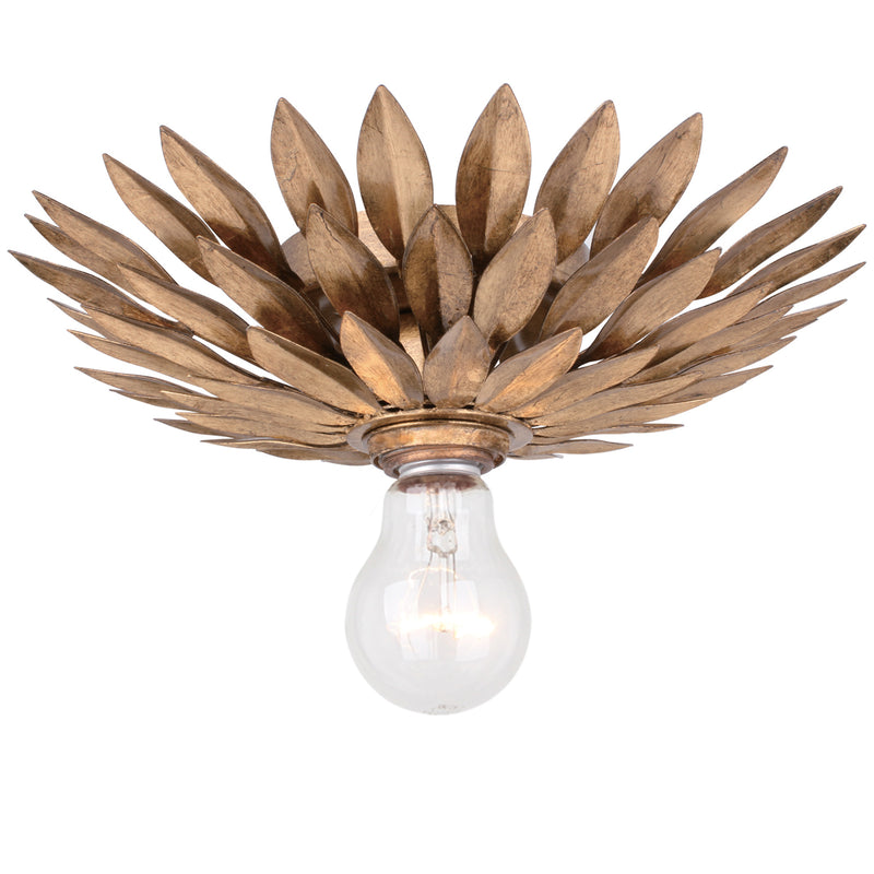 Crystorama 500-GA Broche One Light Wall Sconce Antique Gold Main Image.jpg