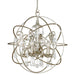 Crystorama 9026-OS-CL-MWP Solaris Five Light Chandelier Olde Silver Main Image.jpg