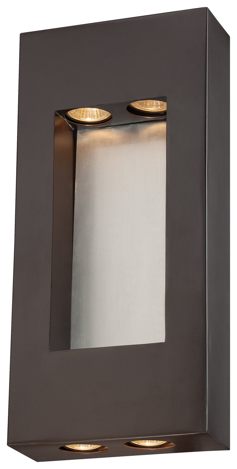 Minka-Lavery 72372-615B Geox Four Light Outdoor Wall Mount, Dorian Bronze Main Image.jpg