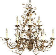 Maxim 2852EG Elegante Nine Light Chandelier, Etruscan Gold Alternate Image.jpg