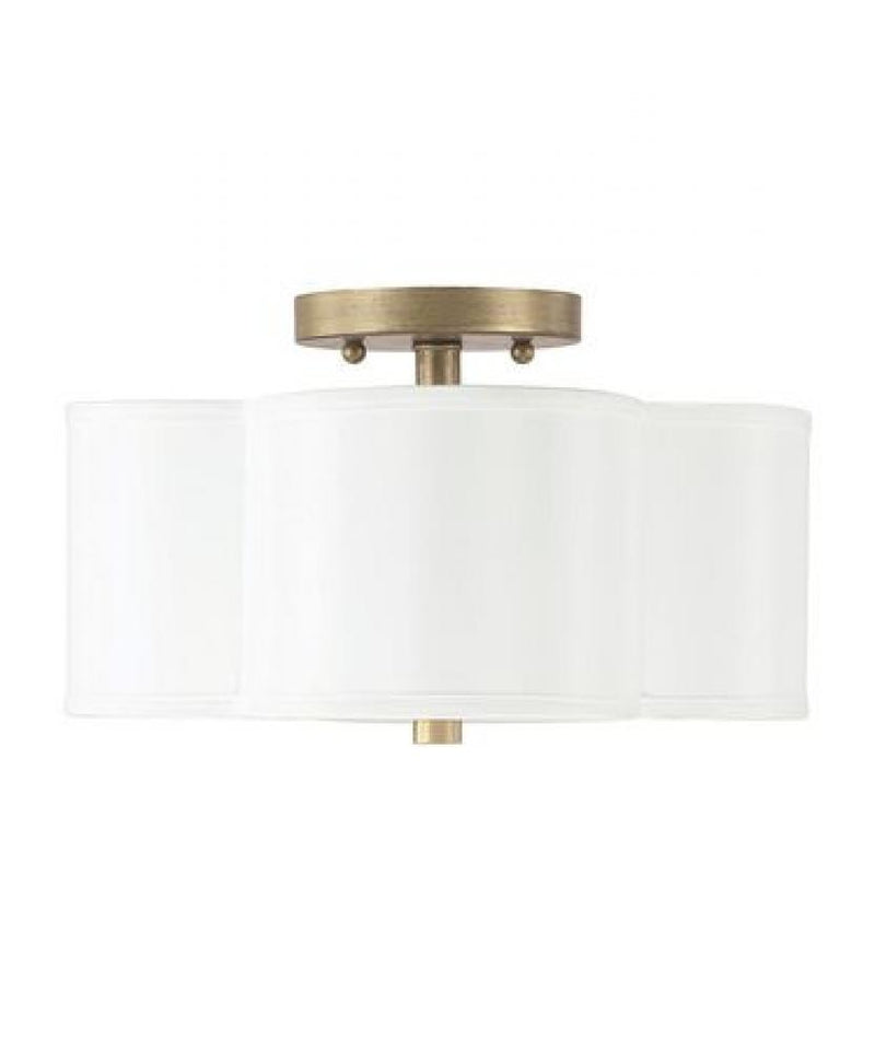 Capital Lighting 4452BG-557 Quinn Two Light Semi-Flush Mount, Brushed Gold Alternate Image.jpg