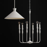 Capital Lighting 350312XW Paloma One Light Pendant, Textured White Alternate Image 4.jpg