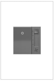 adorne® AAFN4S16AM4 Paddle Fan Speed Control Switch, Magnesium, with Microban® Main Image.jpg